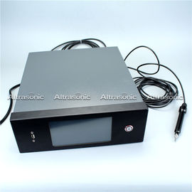 Ultrasonik Plastik Kaynak Makinesi Varolan Ultrasonik Gömme Kablo Kabartma Makinesi