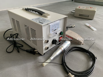 Değiştirilebilir Bıçaklar Ultrasonik Tekstil Kesme Makinesi  Kablo Uzunluğu
